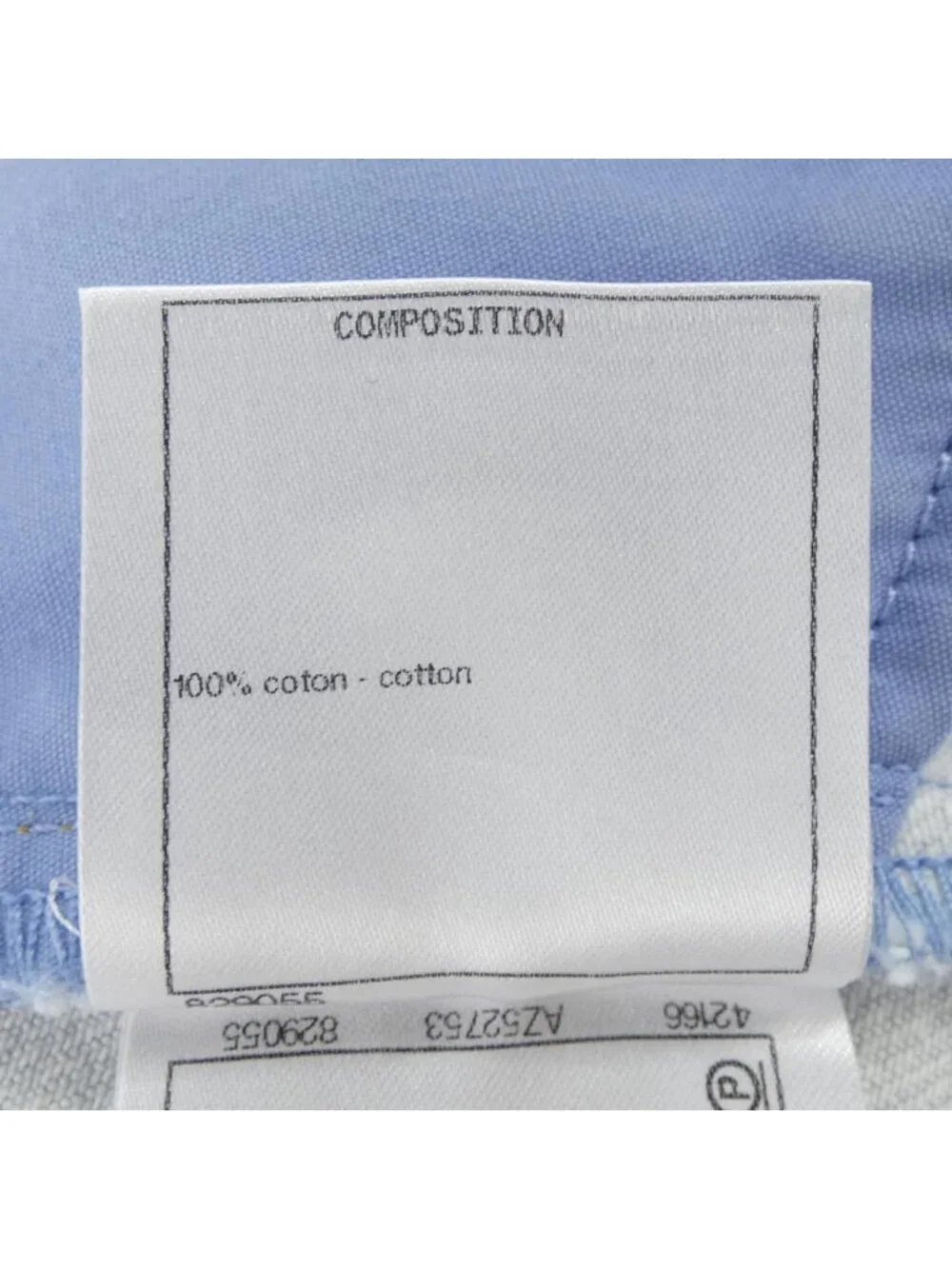 Chanel 18c Shorts Blue